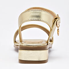 Sandalia para Niña marca Celex Oro cod. 140315