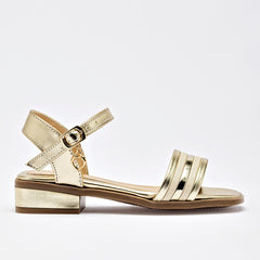 Sandalia para Niña marca Celex Oro cod. 140315
