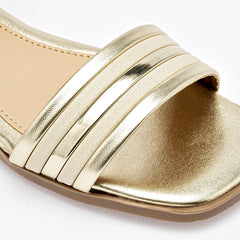 Sandalia para Niña marca Celex Oro cod. 140315