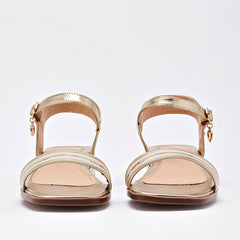 Sandalia para Mujer marca Celex Oro cod. 140315
