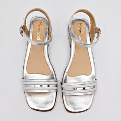 Sandalia para Mujer marca Celex Plata cod. 140316