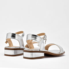 Sandalia para Mujer marca Celex Plata cod. 140316