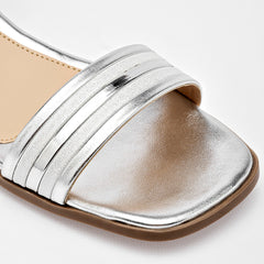 Sandalia para Mujer marca Celex Plata cod. 140316