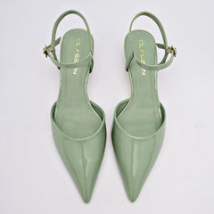Zapatilla para Mujer  marca Clasben Verde cod. 140329