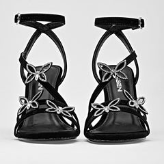 Zapatilla abierta para Mujer marca Clasben Negro cod. 140330