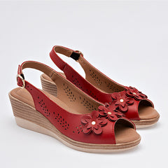 Cruz Shoes Sandalia confort mujer, código 140369