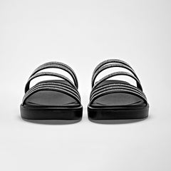 Sandalia impermeable para Mujer marca Elega Negro cod. 140390