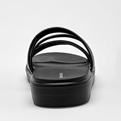 Sandalia impermeable para Mujer marca Elega Negro cod. 140390