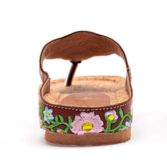 Sandalia piso para Mujer marca Mora Tierra Café cod. 140453