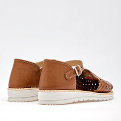 Huarache para Mujer marca Mora Tierra Camel cod. 140454