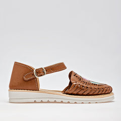 Huarache para Mujer marca Mora Tierra Camel cod. 140454