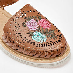 Huarache para Mujer marca Mora Tierra Camel cod. 140454