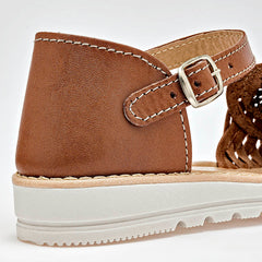Huarache para Mujer marca Mora Tierra Camel cod. 140454