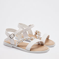 Sandalia para Niña marca Lia Blanco cod. 140527