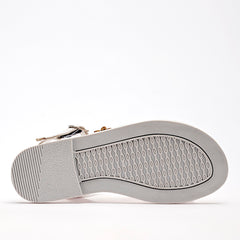 Sandalia para Niña marca Lia Blanco cod. 140527