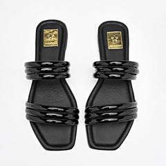 Sandalia piso para Mujer marca Moramora Negro cod. 140578