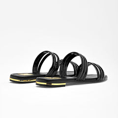 Sandalia piso para Mujer marca Moramora Negro cod. 140578