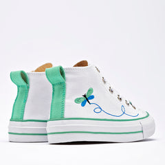 Tenis para Niña marca Moramora Blanco cod. 140688