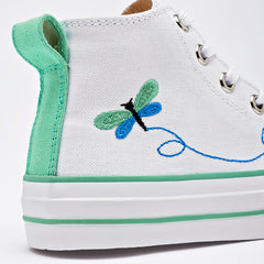 Tenis para Niña marca Moramora Blanco cod. 140688