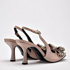 Zapatilla para Mujer marca Moramora Beige cod. 140692