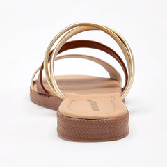 Sandalia piso para Mujer marca Moramora Beige cod. 140713