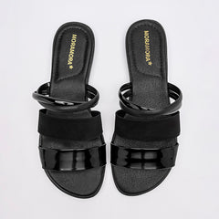 Sandalia piso para Mujer marca Moramora Negro cod. 140714