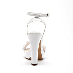 Zapatilla abierta para Mujer marca Moramora Blanco cod. 140724