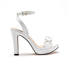 Zapatilla abierta para Mujer marca Moramora Blanco cod. 140724