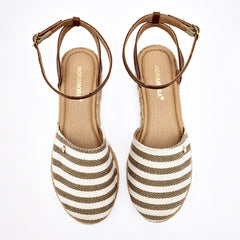 Alpargata Plataforma para Mujer marca Moramora Beige cod. 140809