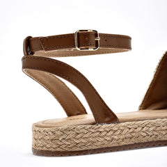 Alpargata Plataforma para Mujer marca Moramora Beige cod. 140809