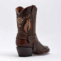 Bota Tacón para Mujer marca Trankas Boots Café cod. 140831