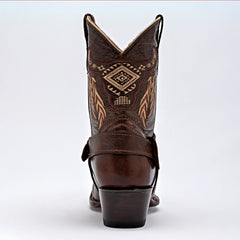 Bota Tacón para Mujer marca Trankas Boots Café cod. 140831