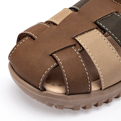 Sandalia para Preescolar niño  marca Ensueño Café cod. 140895