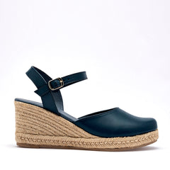Alpargata Plataforma para Mujer marca Topflex Azul Marino cod. 140934