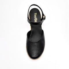 Alpargata Plataforma para Mujer marca Topflex Negro cod. 140935