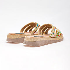 Sandalia piso para Mujer marca Been Class Beige cod. 141126