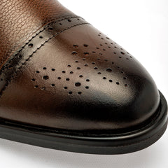 Zapato vestir piel para Hombre marca Christian Gallery Café cod. 141168