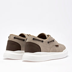 Zapato casual para Hombre marca Moramora Beige cod. 141311