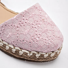Alpargata para Niña marca Moramora Rosa cod. 141315