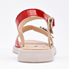 Sandalia para Niña marca Moramora Rojo cod. 141321