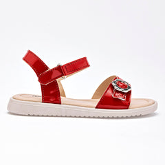 Sandalia para Niña marca Moramora Rojo cod. 141321