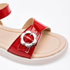 Sandalia para Niña marca Moramora Rojo cod. 141321