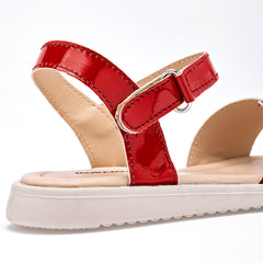 Sandalia para Niña marca Moramora Rojo cod. 141321