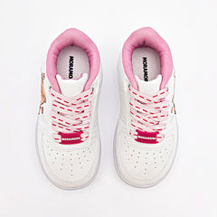 Tenis para Preescolar niña marca Moramora Blanco cod. 141326