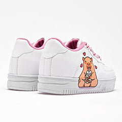 Tenis para Preescolar niña marca Moramora Blanco cod. 141326