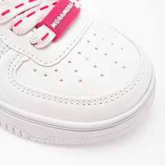 Tenis para Preescolar niña marca Moramora Blanco cod. 141326