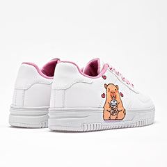 Tenis para Niña marca Moramora Blanco cod. 141326