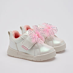 Tenis para Infantil niña marca Yuyin Blanco cod. 141440