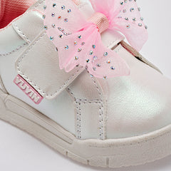 Tenis para Infantil niña marca Yuyin Blanco cod. 141440