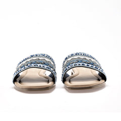 Sandalia piso para Mujer marca Mora Tierra Azul cod. 142016